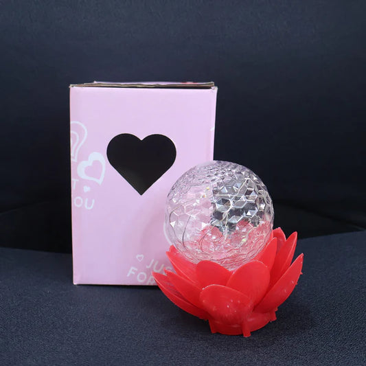 4.The Aura Crystal Lotus Ambient Luxury Lamp