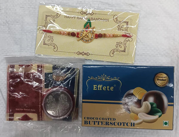 5. Divine Krishna Flute Rakhi Combo